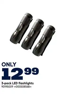 RONA 3-pack LED flashlights offer