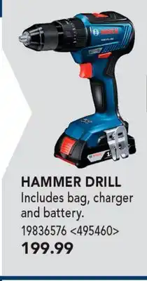 RONA BOSCH HAMMER DRILL offer
