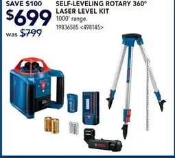 RONA SELF-LEVELING ROTARY 360° LASER LEVEL KIT offer