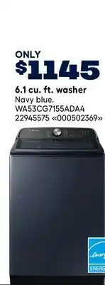 RONA 6.1 cu. ft. washer offer