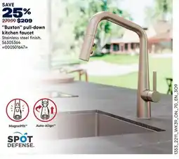 RONA Buxton pull-down kitchen faucet offer