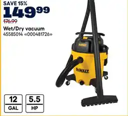 RONA DEWALT Wet/Dry vacuum offer