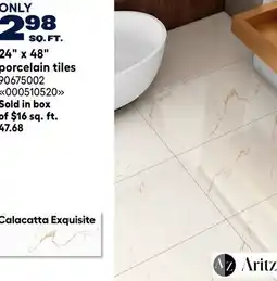 RONA 24 x 48 porcelain tiles offer
