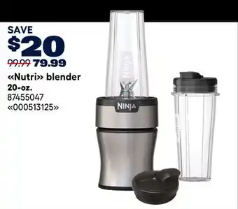 RONA Nutri blender 20-oz offer
