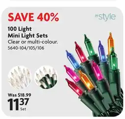 Home Hardware 100 Light Mini Light Sets offer