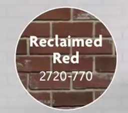 Home Hardware Reclaimed Red Faux Brick Wall Panel offer