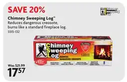 Home Hardware Chimney Sweeping Log offer