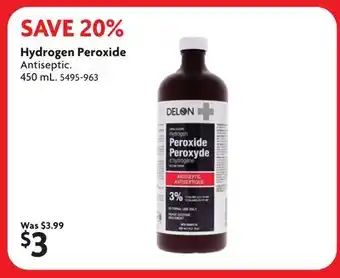 Home Hardware Hydrogen Peroxide offer