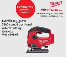Home Hardware Cordless Jigsaw offer