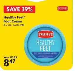Home Hardware Healthy Feet Foot Cream offer