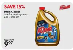 Home Hardware Drain Cleaner offer