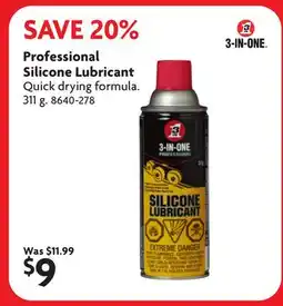 Home Hardware Professional Silicone Lubricant offer