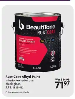 Home Hardware Rust Coat Alkyd Paint offer