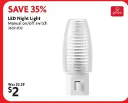 Home Hardware LED Night Light offer