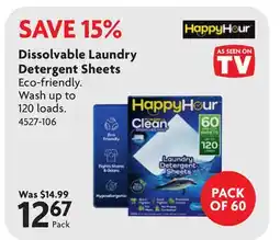 Home Hardware Dissolvable Laundry Detergent Sheets offer