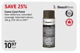 Home Hardware Camo Coat Paint offer