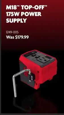 Home Hardware M18 TOP-OFF 175W POWER SUPPLY offer