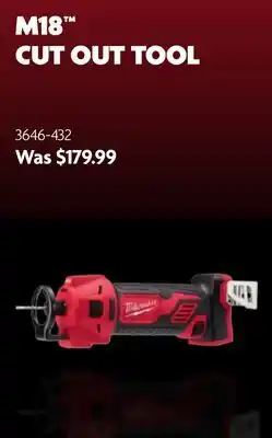 Home Hardware M18 CUT OUT TOOL offer