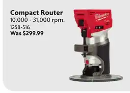 Home Hardware Compact Router offer