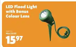 Home Hardware LED Flood Light with Bonus Colour Lens offer