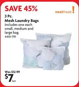 Home Hardware 3 Pc. Mesh Laundry Bags offer