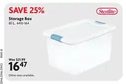 Home Hardware Storage Box offer