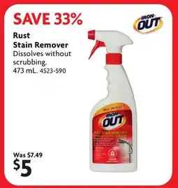 Home Hardware Rust Stain Remover offer
