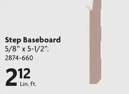 Home Hardware Step Baseboard offer