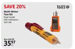 Home Hardware Multi-Meter Test Kit offer