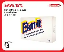 Home Hardware Ban-it Stain Remover Laundry Bar offer