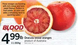 Fortinos DRACULA BLOOD ORANGES offer