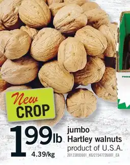 Fortinos JUMBO HARTLEY WALNUTS offer