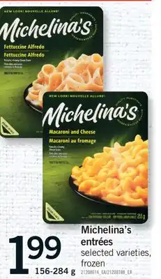 Fortinos MICHELINA'S ENTRÉES, 156-284G offer