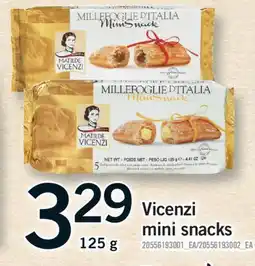 Fortinos VICENZI MINI SNACKS, 125 g offer