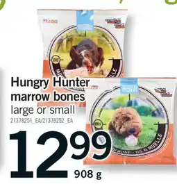 Fortinos HUNGRY HUNTER MARROW BONES, 908 G offer