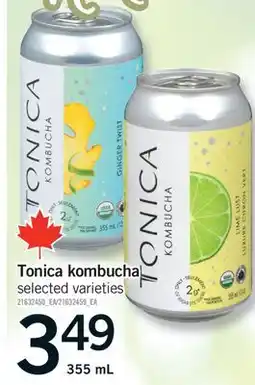 Fortinos TONICA KOMBUCHA, 355 ML offer
