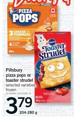 Fortinos PILLSBURY PIZZA POPS OR TOASTER STRUDEL, 204-280 G offer