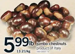 Fortinos JUMBO CHESTNUTS offer