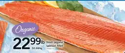 Fortinos FRESH ORGANIC SALMON FILLET offer