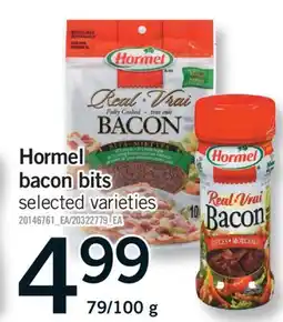 Fortinos HORMEL BACON BITS, 79/100 G offer