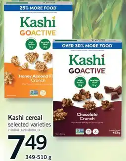 Fortinos KASHI CEREAL, 349-510 G offer