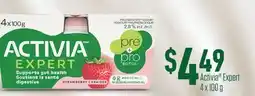 Fortinos ACTIVIA EXPERT, 4 x 100 g offer