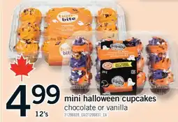 Fortinos MINI HALLOWEEN CUPCAKES, 12'S offer