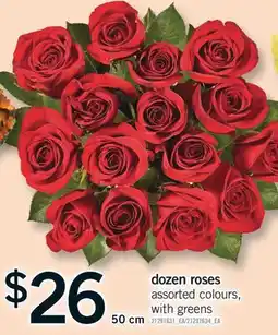 Fortinos DOZEN ROSES offer