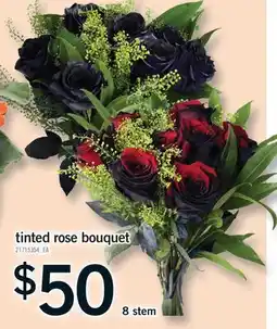 Fortinos TINTED ROSE BOUQUET, 8 STEM offer
