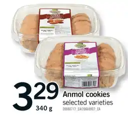 Fortinos ANMOL COOKIES, 340 G offer