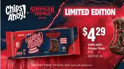 Fortinos CHIPS AHOY! STRANGER THINGS, 281G offer