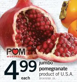 Fortinos JUMBO POMEGRANATE offer