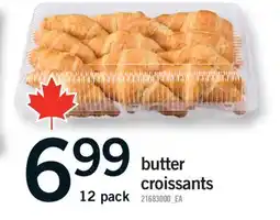 Fortinos BUTTER CROISSANTS, 12 PACK offer