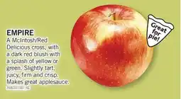 Fortinos EMPIRE APPLES offer